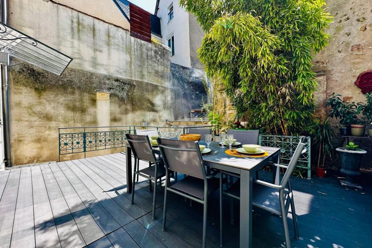 Terrasse Sur La Tour Garconnet Lejlighed Amboise Eksteriør billede
