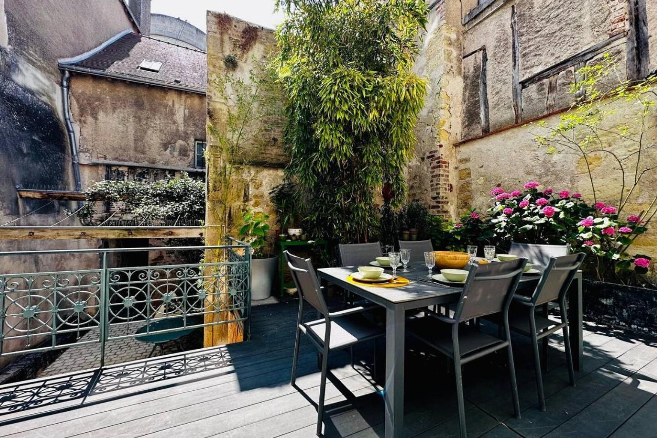 Terrasse Sur La Tour Garconnet Lejlighed Amboise Eksteriør billede